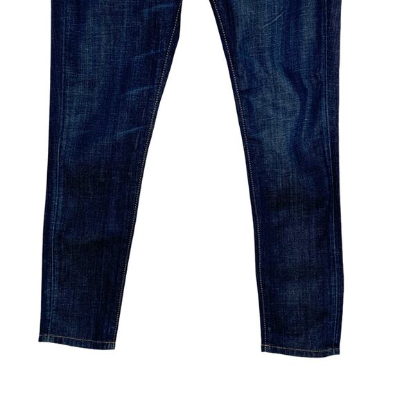 IRO JEANS 27 Womens Alyson Skinny Jeans Low Rise Dark Blue Retro Y2K - Picture 5 of 10